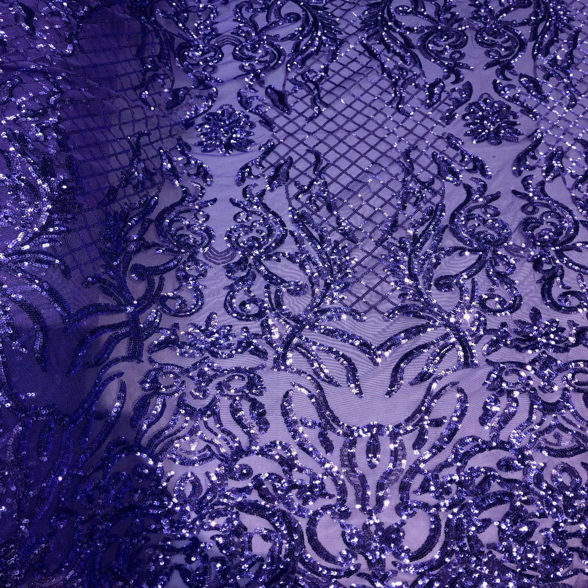 Luna Stretch Sequins Fabric - Prismatic Fiber Arts