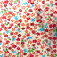 Small Floral Print Poly Cotton Fabric - Prismatic Fiber Arts