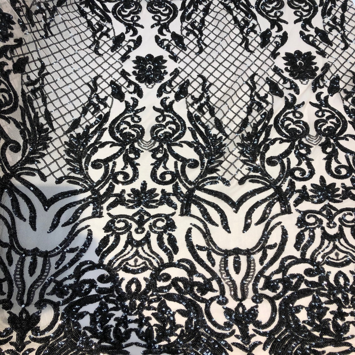 Luna Stretch Sequins Fabric - Prismatic Fiber Arts