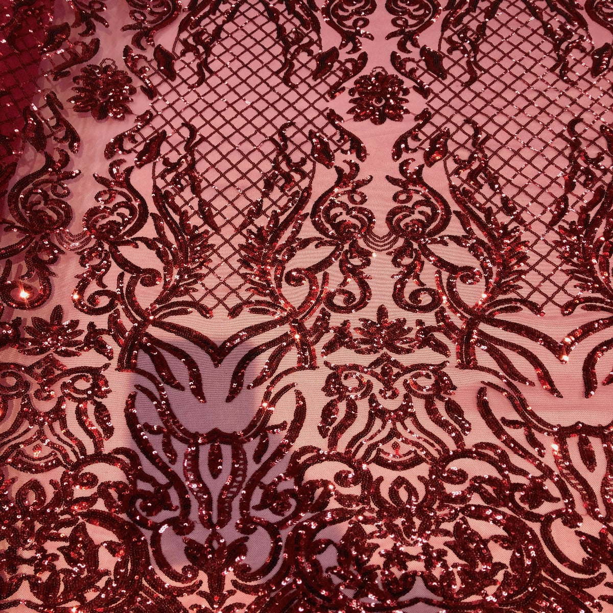 Luna Stretch Sequins Fabric - Prismatic Fiber Arts