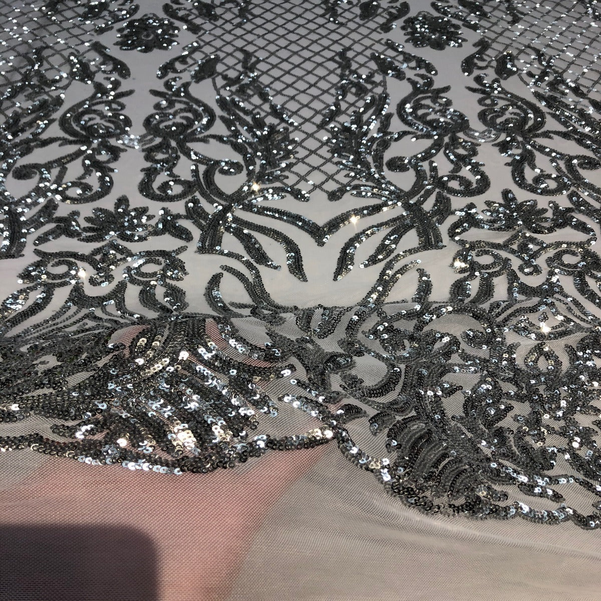Luna Stretch Sequins Fabric - Prismatic Fiber Arts