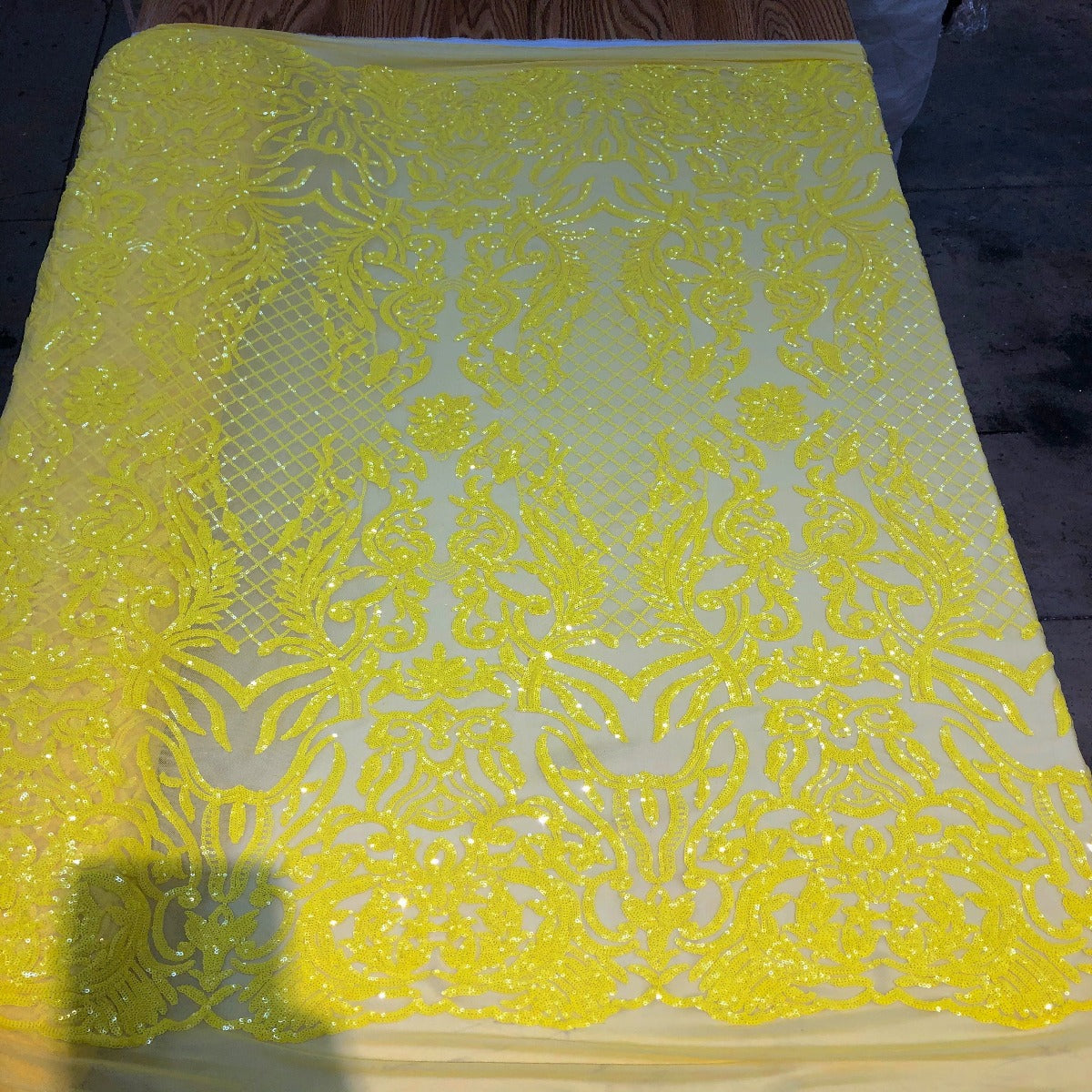 Luna Stretch Sequins Fabric - Prismatic Fiber Arts