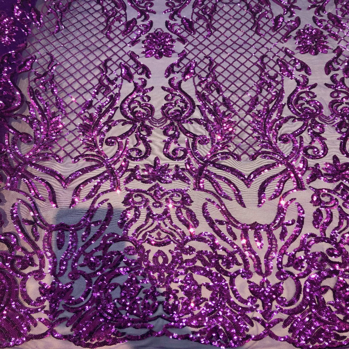 Luna Stretch Sequins Fabric - Prismatic Fiber Arts