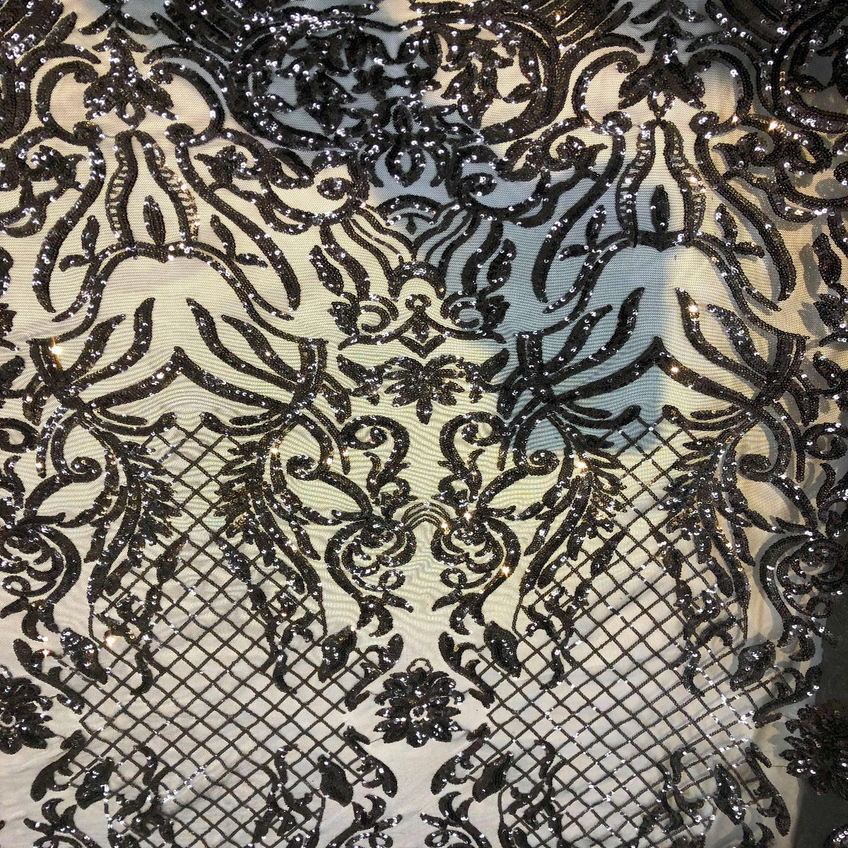 Luna Stretch Sequins Fabric - Prismatic Fiber Arts
