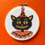 Black Cat by Mary Engelbreit Counted Cross Stitch DIY KIT - Prismatic Fiber Arts