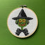 Green Witch by Mary Engelbreit Counted Cross Stitch DIY KIT - Prismatic Fiber Arts