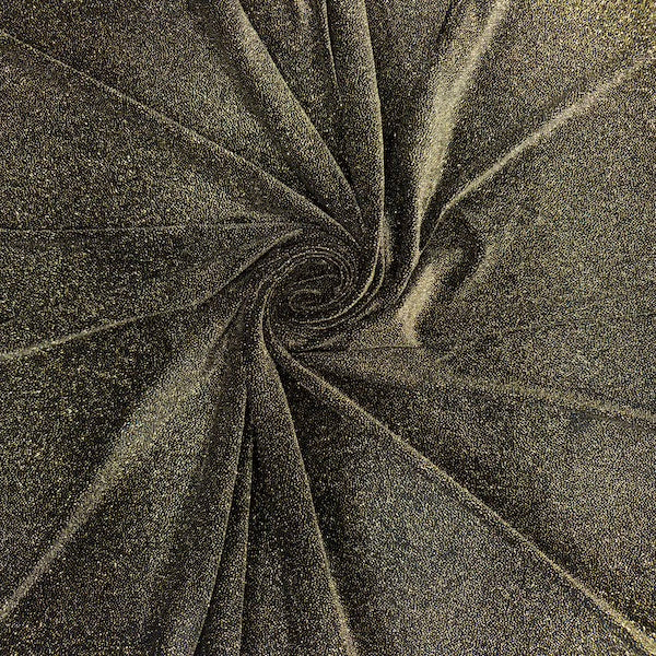 Misty Glitter Stretch Velvet Spandex Fabric - Prismatic Fiber Arts