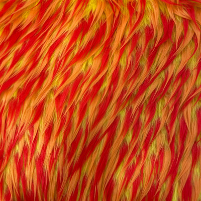 Three Spike Shaggy Faux Fur Fabric - Prismatic Fiber Arts