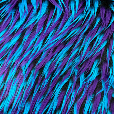 Three Spike Shaggy Faux Fur Fabric - Prismatic Fiber Arts
