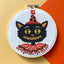 Black Cat by Mary Engelbreit Counted Cross Stitch DIY KIT - Prismatic Fiber Arts