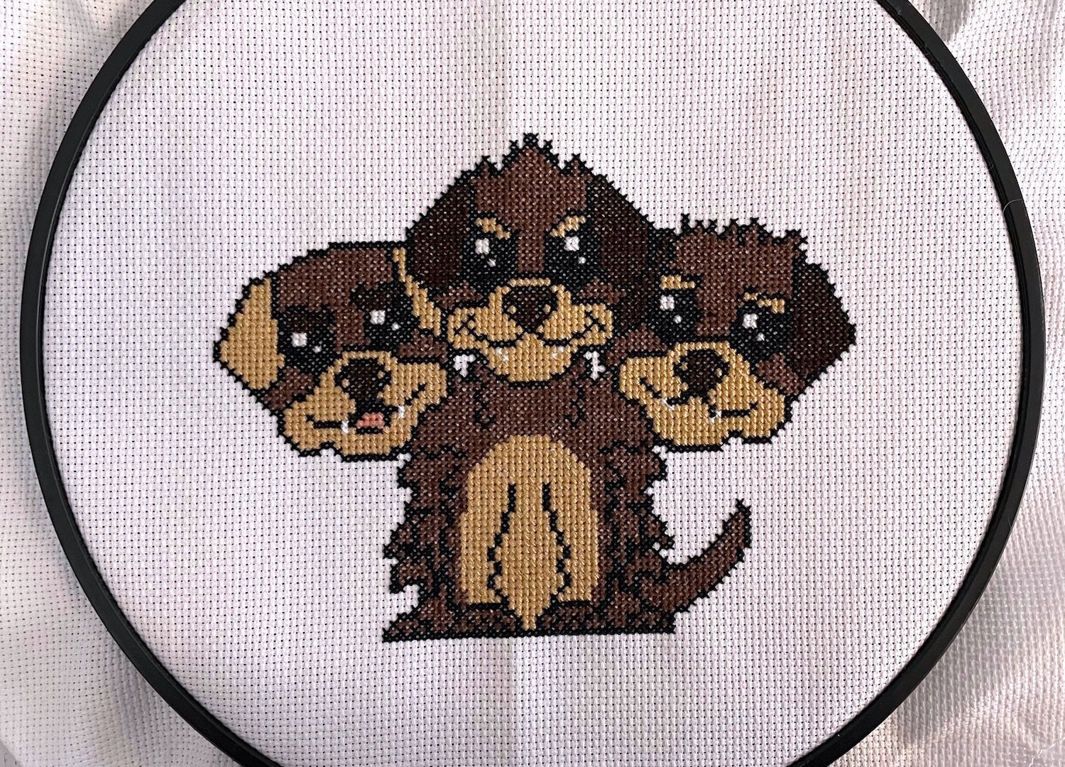 Cerberus Counted Cross Stitch DIY KIT - Prismatic Fiber Arts