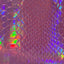 Iridescent Viper Sopythana Snake Skin Vinyl Fabric - Prismatic Fiber Arts