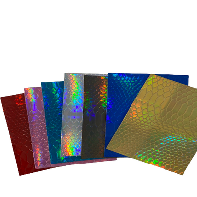 Iridescent Viper Sopythana Snake Skin Vinyl Fabric - Prismatic Fiber Arts