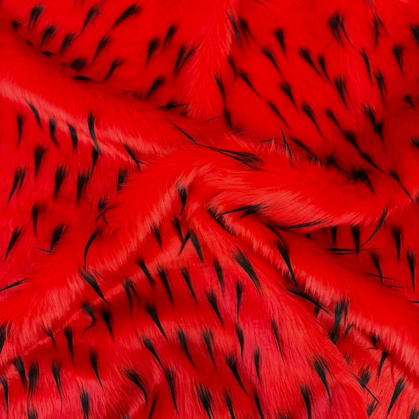Two Tone Spike Shaggy Faux Fur Fabric - Prismatic Fiber Arts