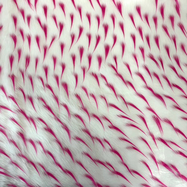 Two Tone Spike Shaggy Faux Fur Fabric - Prismatic Fiber Arts