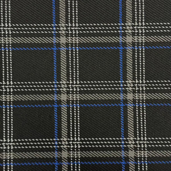 Plaid Acrylic Twill Upholstery Fabric - Prismatic Fiber Arts