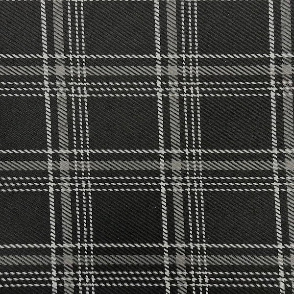 Plaid Acrylic Twill Upholstery Fabric - Prismatic Fiber Arts