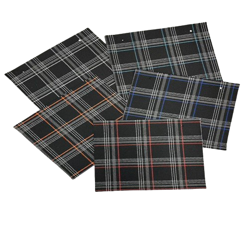 Plaid Acrylic Twill Upholstery Fabric - Prismatic Fiber Arts