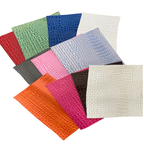 Marine Gator Vinyl Fabric - Prismatic Fiber Arts