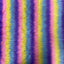 Striped Long Pile Faux Fur Fabric - Prismatic Fiber Arts