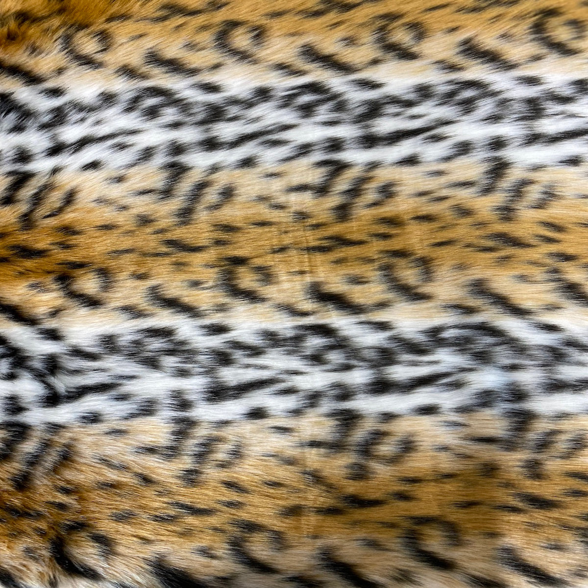 Leopard Print Faux Fur Fabric - Prismatic Fiber Arts