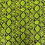 Caicos Snake Skin Faux Leather Vinyl Fabric - Prismatic Fiber Arts