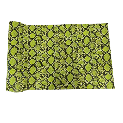 Caicos Snake Skin Faux Leather Vinyl Fabric - Prismatic Fiber Arts