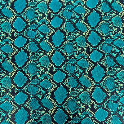 Caicos Snake Skin Faux Leather Vinyl Fabric - Prismatic Fiber Arts