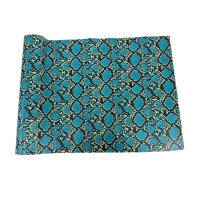 Caicos Snake Skin Faux Leather Vinyl Fabric - Prismatic Fiber Arts
