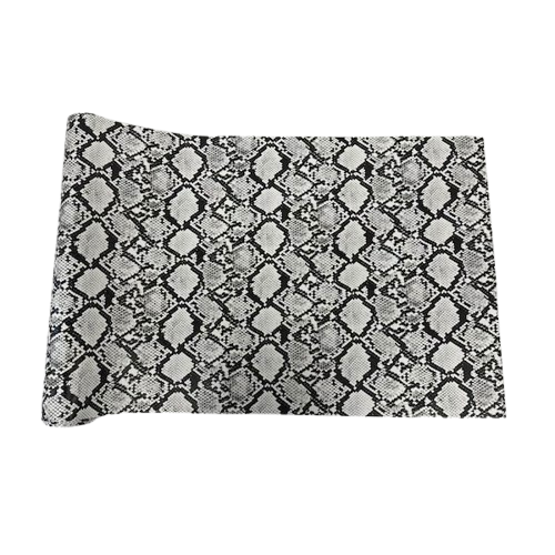 Caicos Snake Skin Faux Leather Vinyl Fabric - Prismatic Fiber Arts
