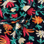 Briony Multicolor Floral Embroidered Stretch Velvet Fabric - Prismatic Fiber Arts