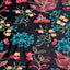 Briony Multicolor Floral Embroidered Stretch Velvet Fabric - Prismatic Fiber Arts