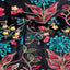 Briony Multicolor Floral Embroidered Stretch Velvet Fabric - Prismatic Fiber Arts