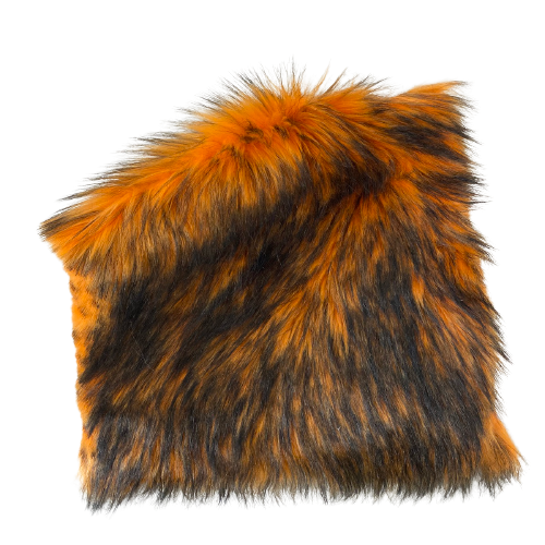 Husky Print Long Pile Shaggy Faux Fur Fabric - Prismatic Fiber Arts