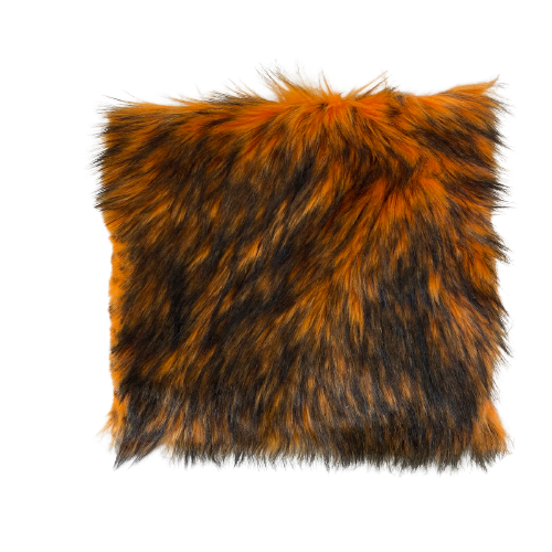Husky Print Long Pile Shaggy Faux Fur Fabric - Prismatic Fiber Arts