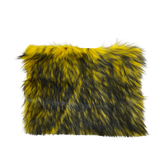 Husky Print Long Pile Shaggy Faux Fur Fabric - Prismatic Fiber Arts