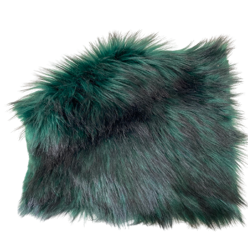Husky Print Long Pile Shaggy Faux Fur Fabric - Prismatic Fiber Arts