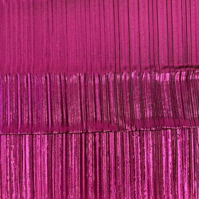 Metallic Pleated Foil Spandex Fabric - Prismatic Fiber Arts