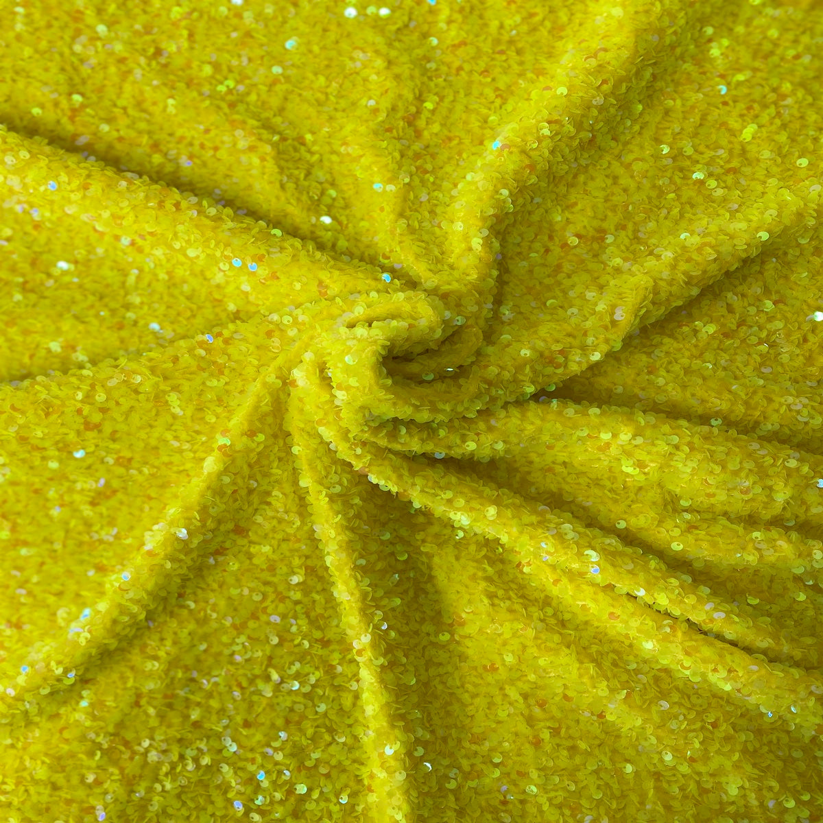 Sequins Embroidered Stretch Velvet Rodeo Fabric - Prismatic Fiber Arts