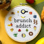 Brunch Addict Counted Cross Stitch Kit - Prismatic Fiber Arts