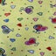 Heart Shape Polka Dot Print Poly Cotton Fabric - Prismatic Fiber Arts
