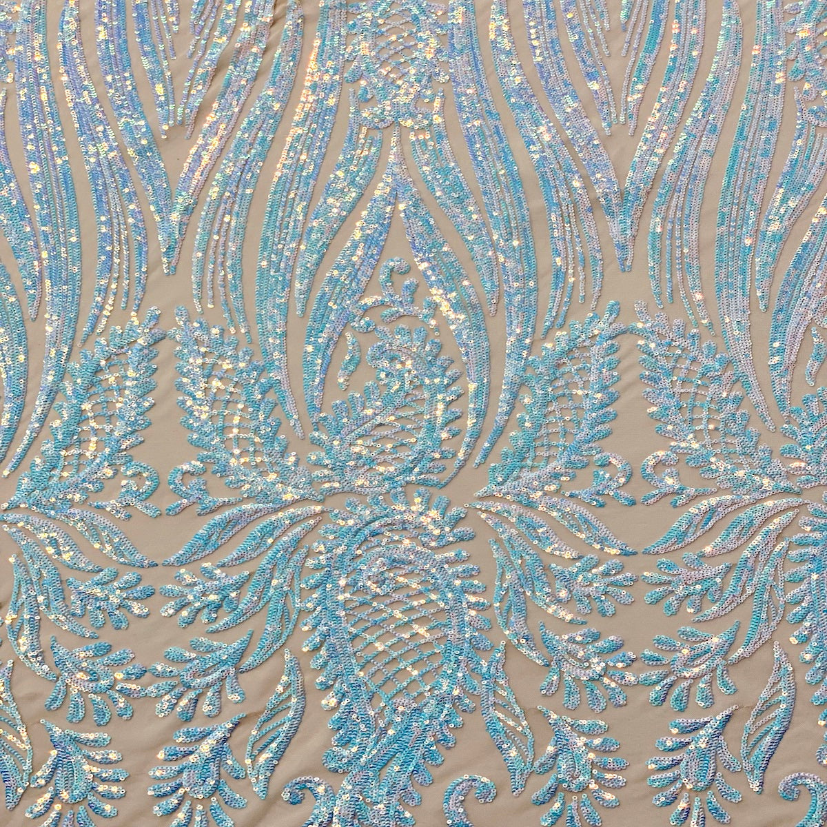 Nebill Stretch Sequins Lace Fabric - Prismatic Fiber Arts