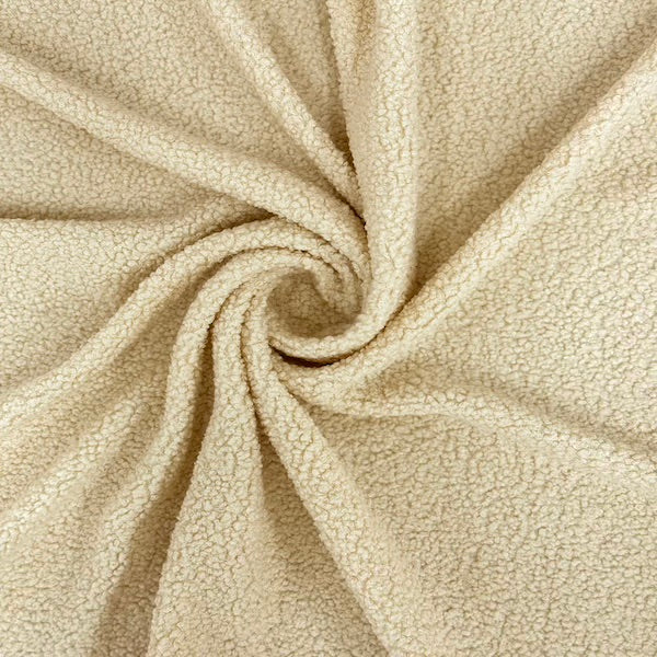 Terry Knit Faux Wool Boucle Fabric - Prismatic Fiber Arts