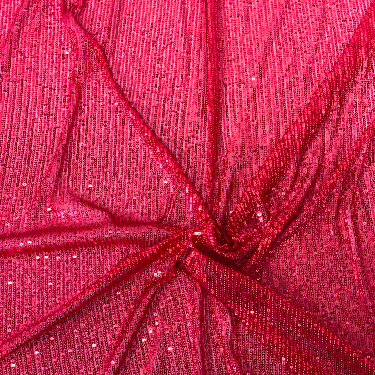 Mille Stripe Stretch Sequins Fabric - Prismatic Fiber Arts