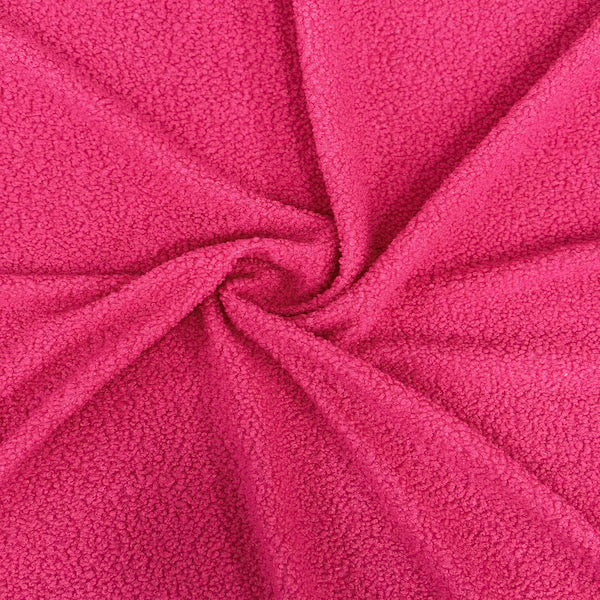 Terry Knit Faux Wool Boucle Fabric - Prismatic Fiber Arts