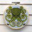 Kraken Cross Stitch Kit - Prismatic Fiber Arts
