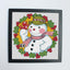 Snowman by Mary Engelbreit Counted Cross Stitch DIY KIT - Prismatic Fiber Arts