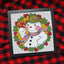 Snowman by Mary Engelbreit Counted Cross Stitch DIY KIT - Prismatic Fiber Arts