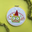 Green Christmasbot by Mary Engelbreit Counted Cross Stitch DIY KIT - Prismatic Fiber Arts