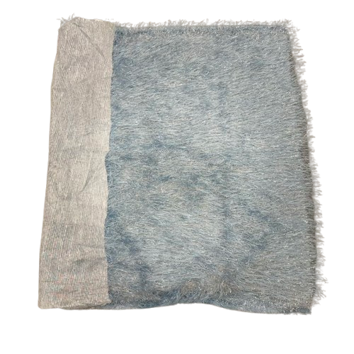 Metallic Faux Fur Tinsel Ostrich Feather Fabric - Prismatic Fiber Arts